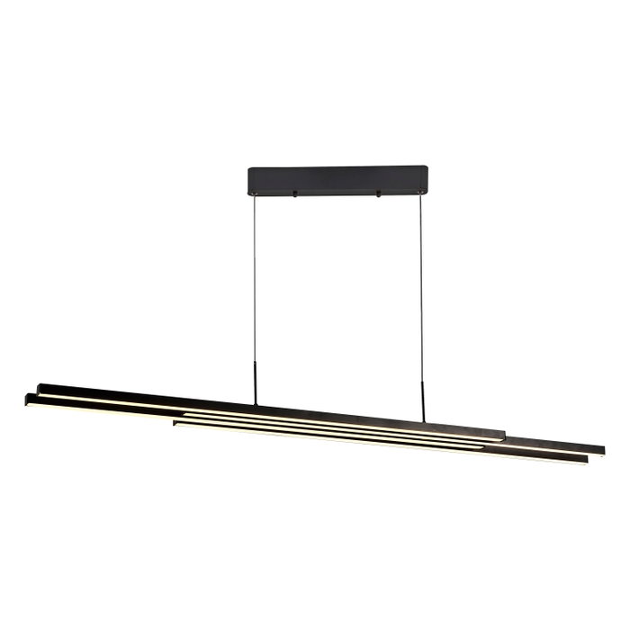 Opviq L1251 Lámpara de araña Negra